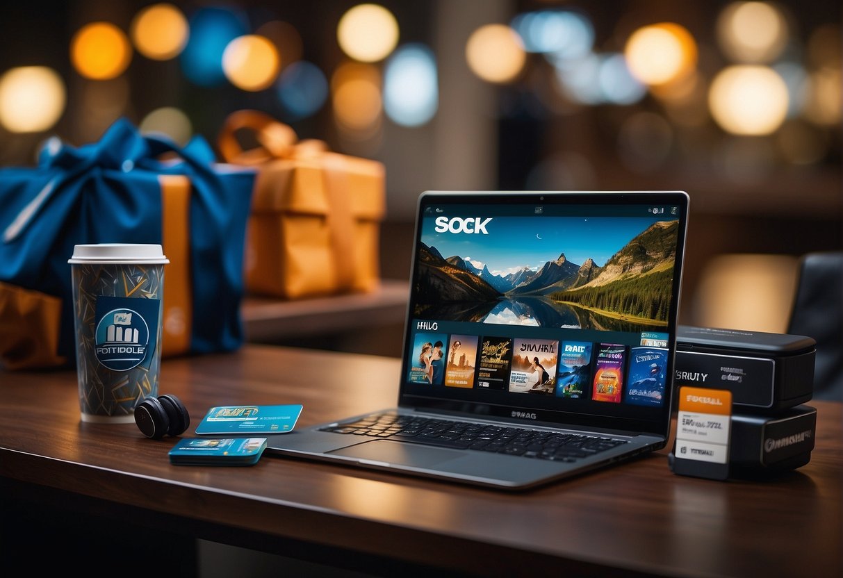 Virtual swag gifts for employees