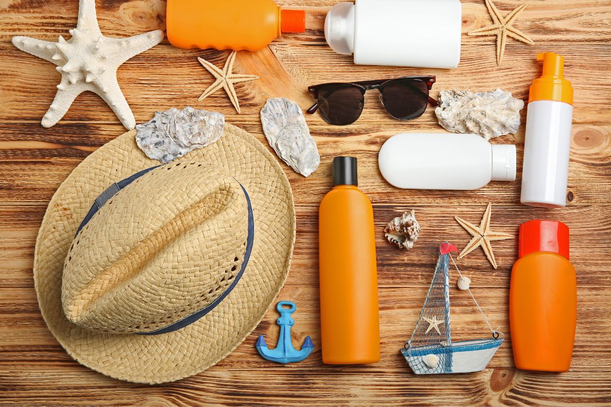 Sun protection accessories idea for summer swag