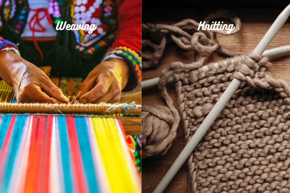 Weaving Knitting process