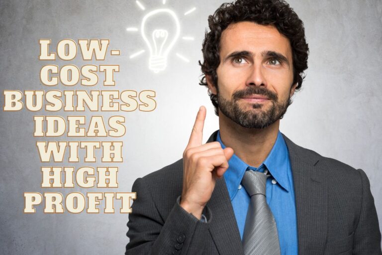 Low-Cost Business Ideas with High Profit: Top Ventures on a Budget