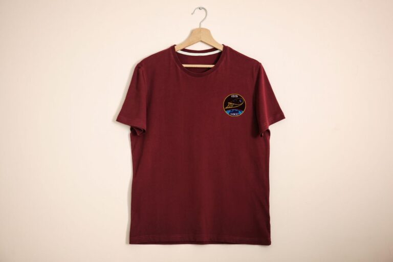 A T shirt with a logo on it