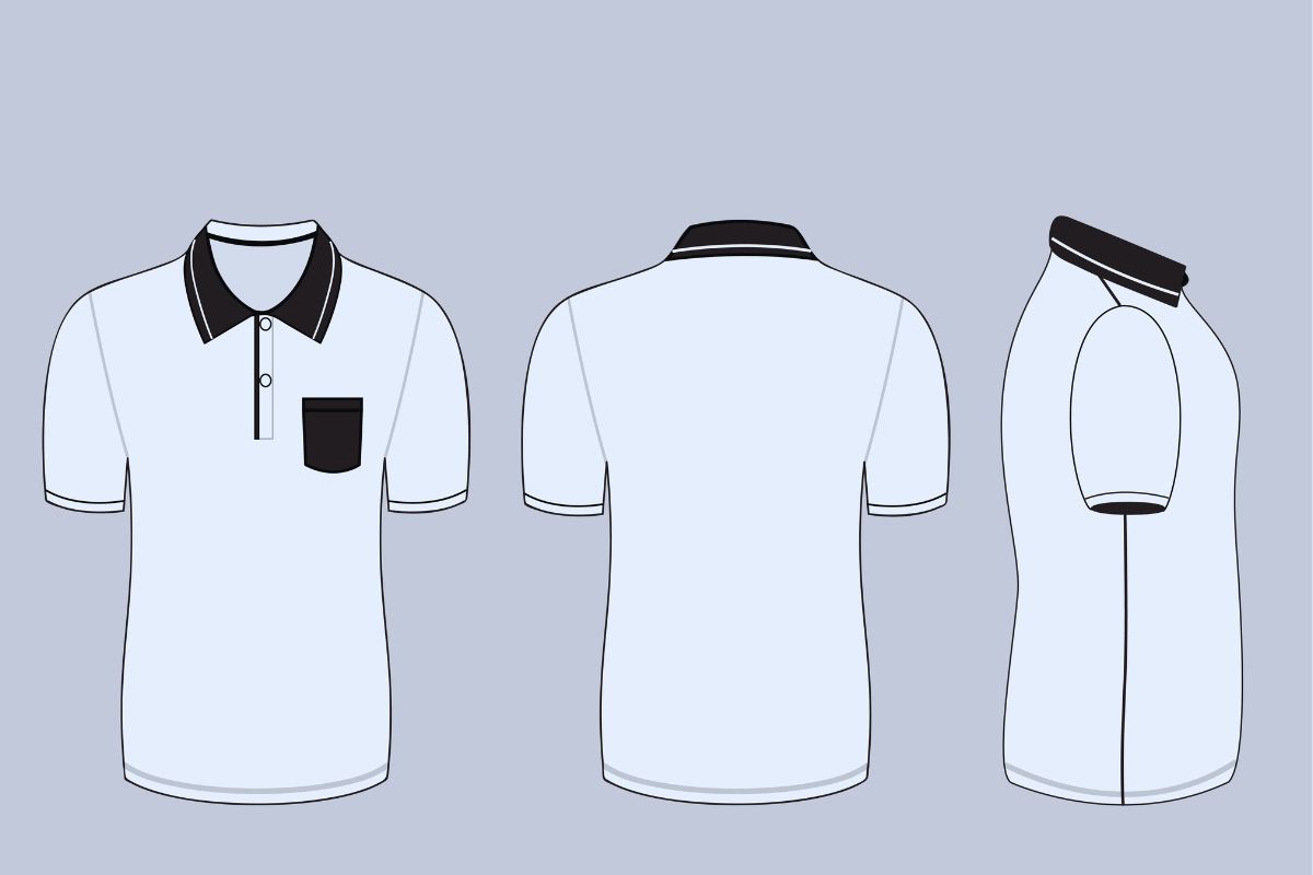 Custom polo shirt animation
