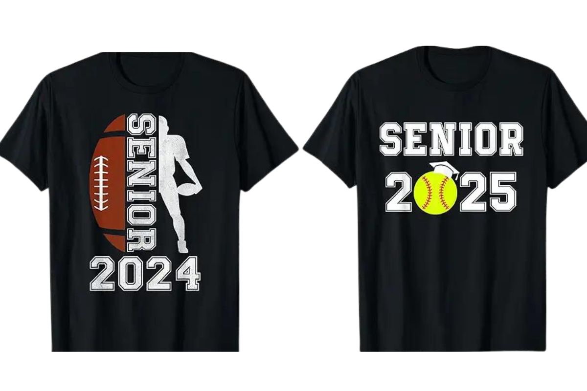 Customized high school homecoming t shirt shown in the picture