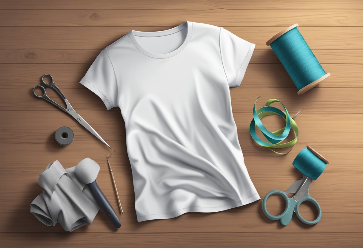 Materials and fabric for Cap sleeve t shirt
