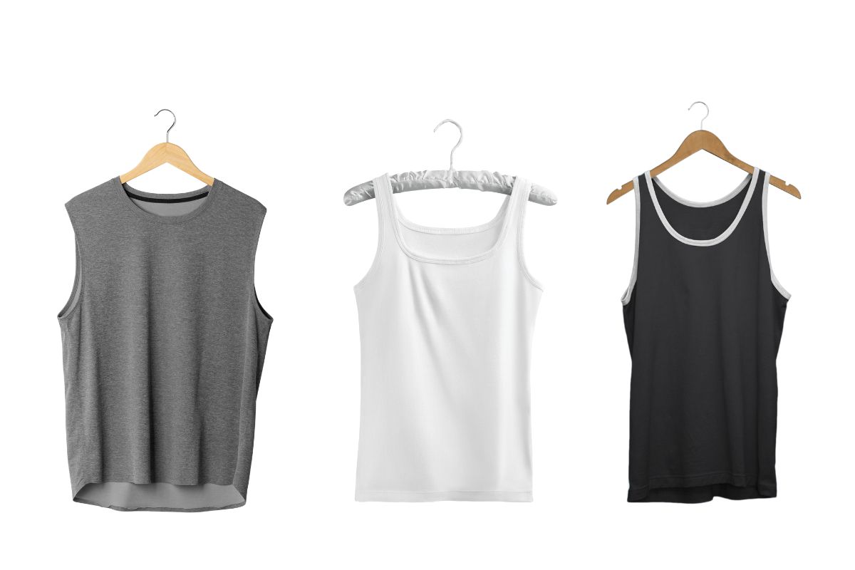 Multiple muscle tank tops