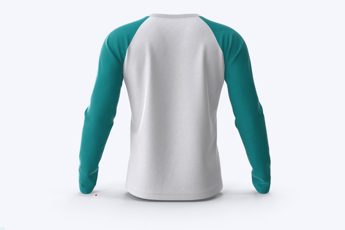 Raglan T Shirt back view