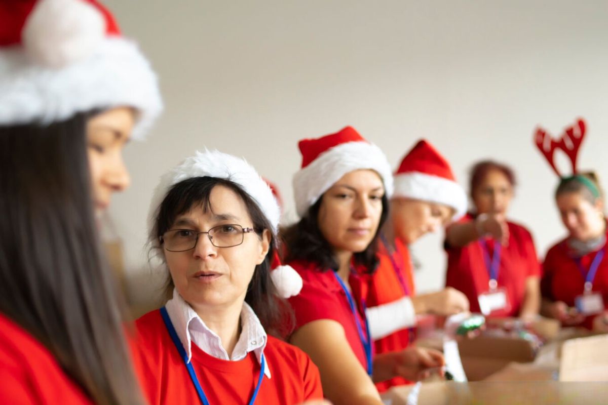 Reaching out to provide help during christmas for more brand promotion