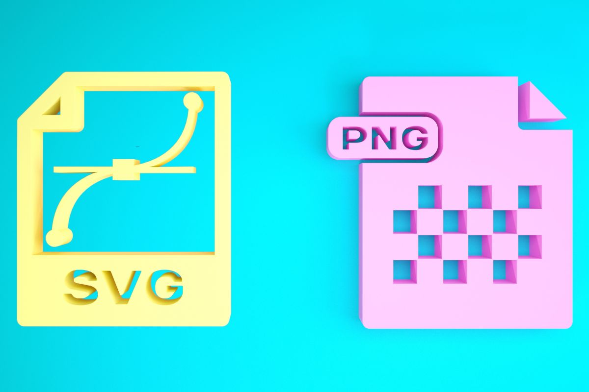 SVG and PNG file type shown in the image best for qr code making