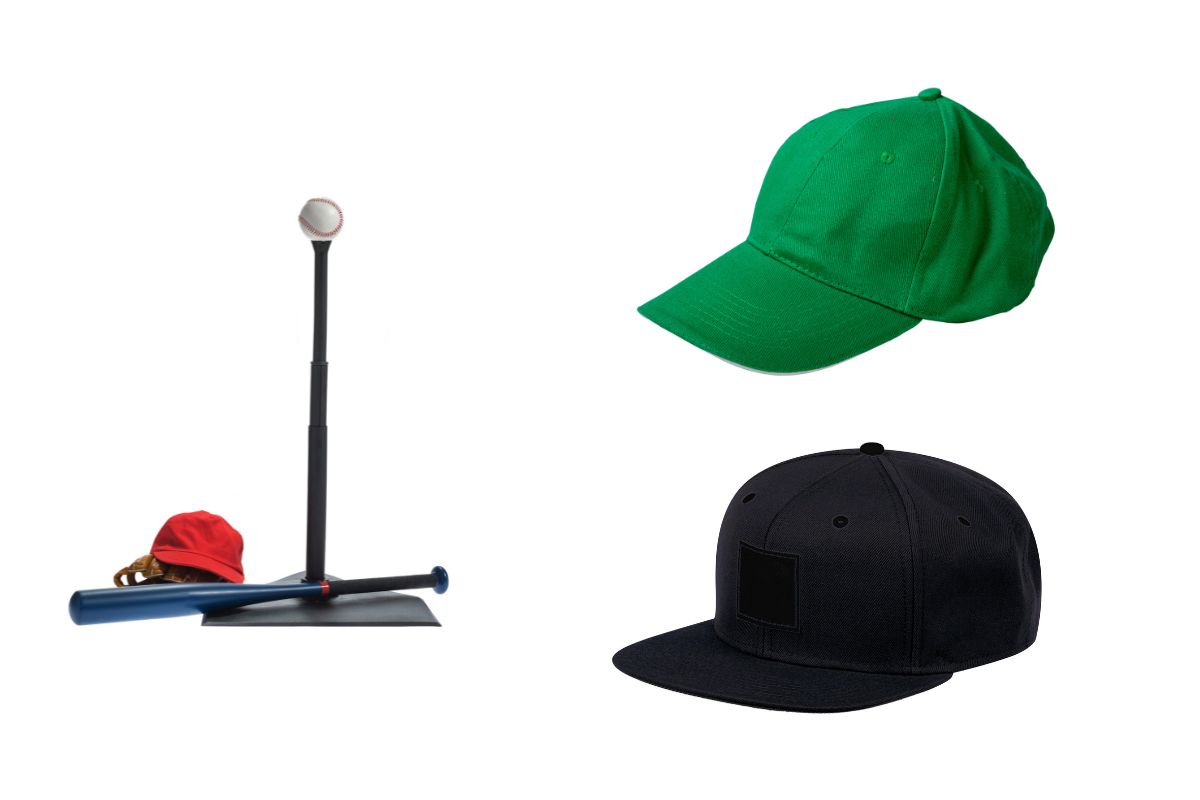 Types of baseball hats