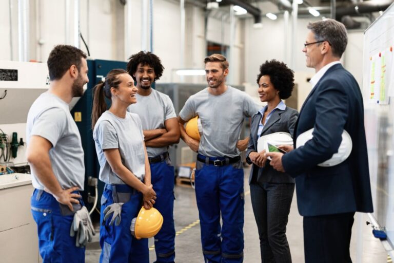 Warehouse employee enjoying their free time.