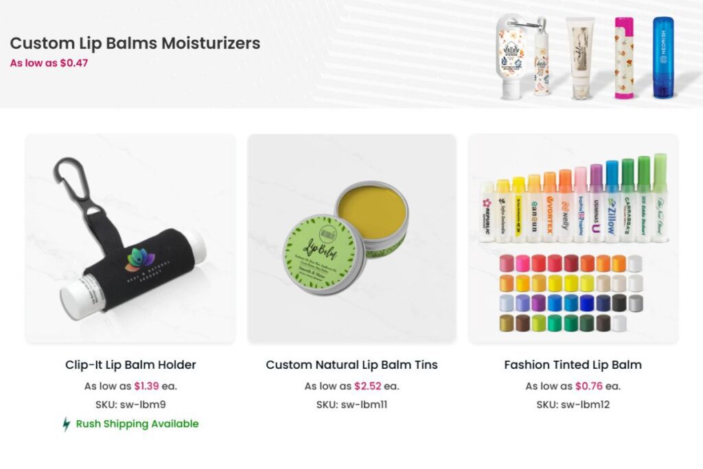 Custom Lip Balm Store
