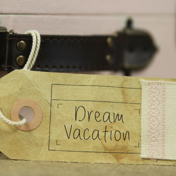 A custom tag attached to the luggage makes it easy to identify