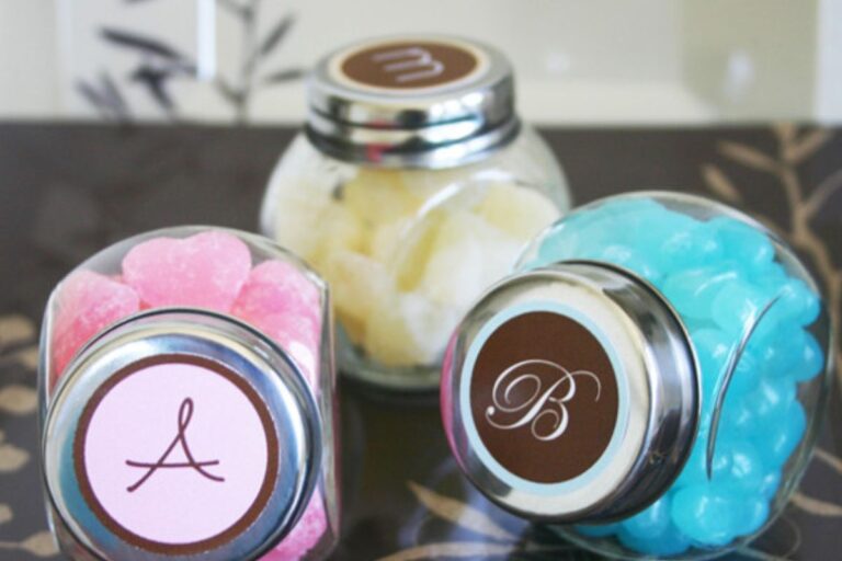 Custom Candy Jars