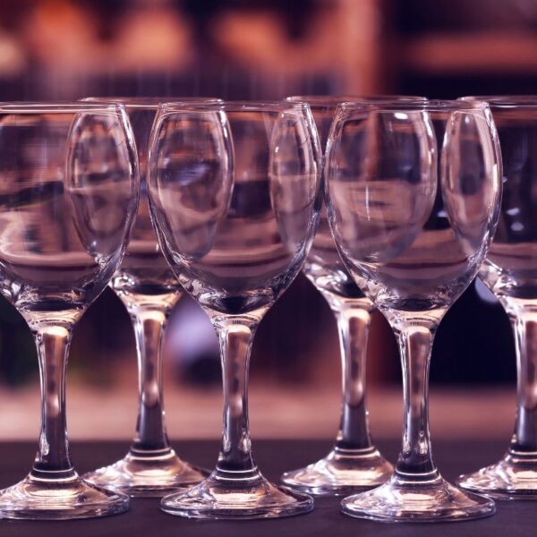 Custom glasses kept together