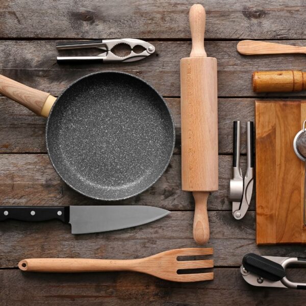 Different types of kitchenware that can be personalized