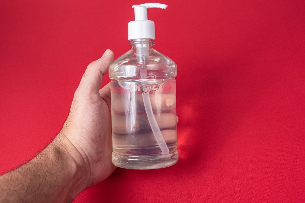 A hand sanitizer that can be customized for the promotional use
