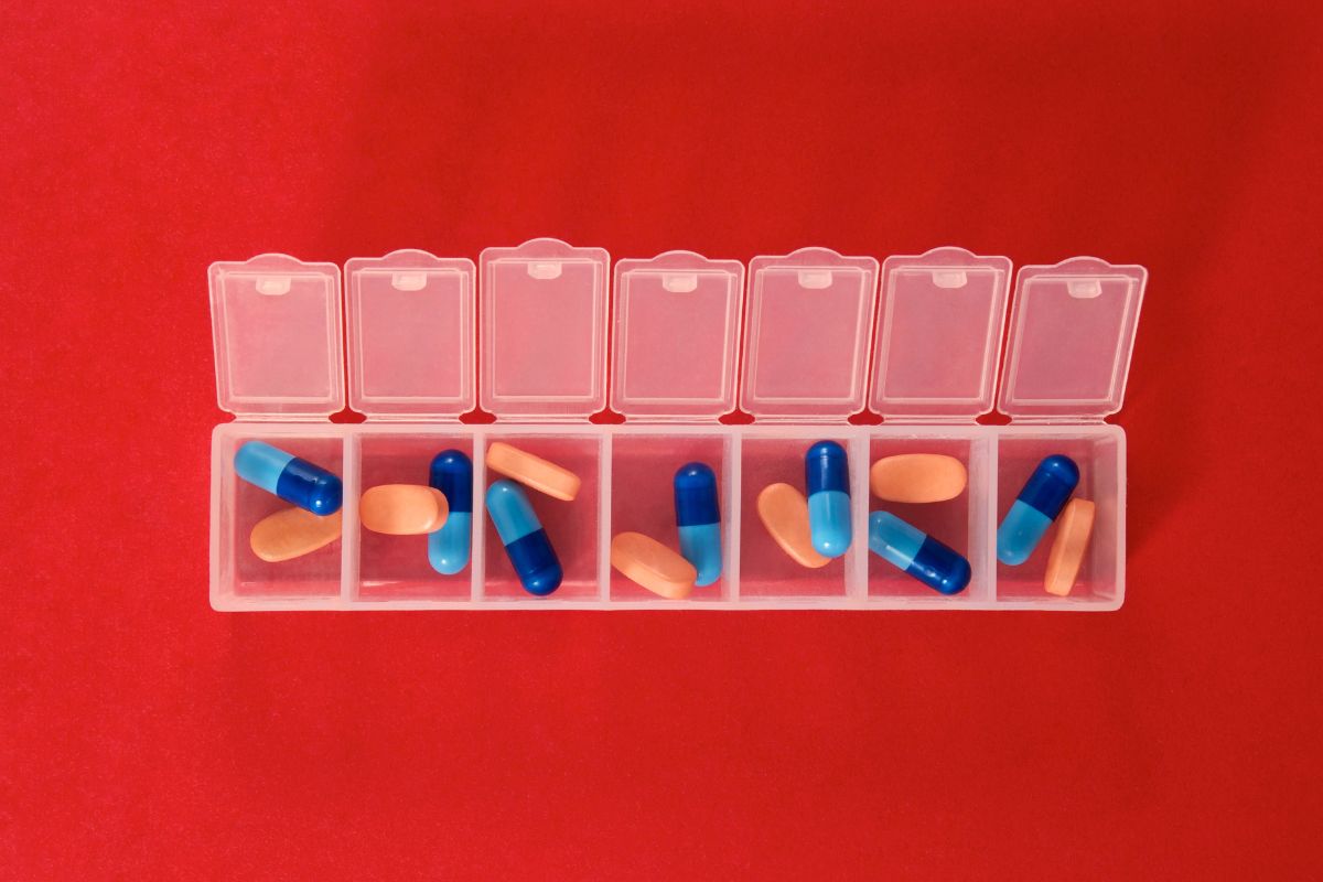 A pill box that can be customized for brand promotion