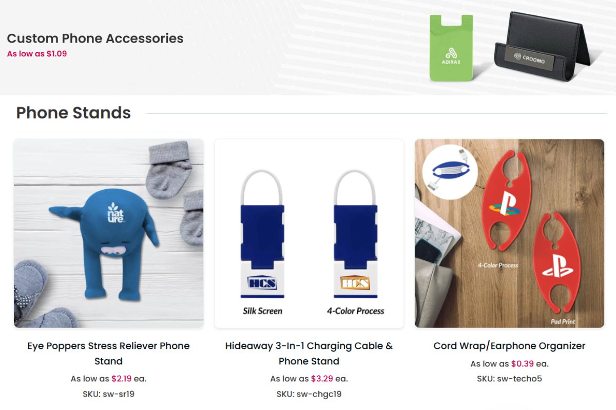 Different custom phone accessories to buy online