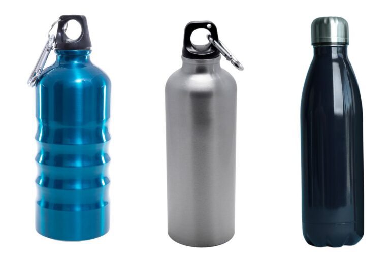 Different types of custom sports bottles shown in the image