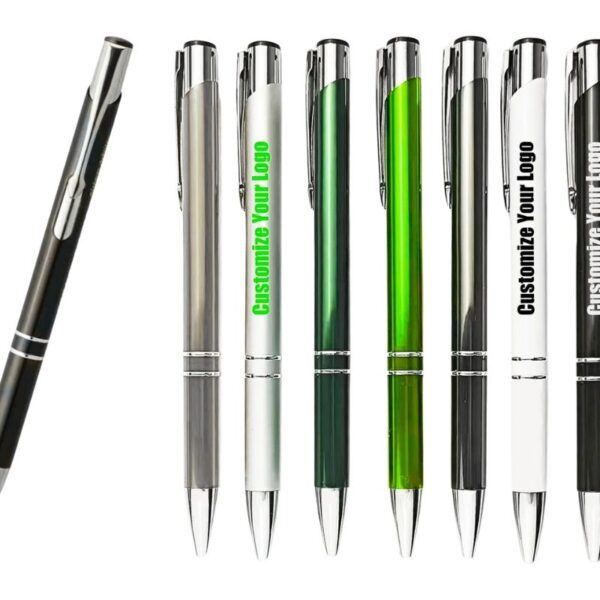 A collection of different custom pens