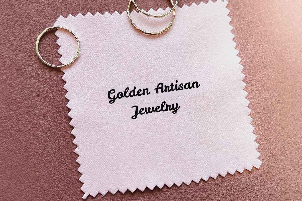 A custom cleaning cloth with company name on it