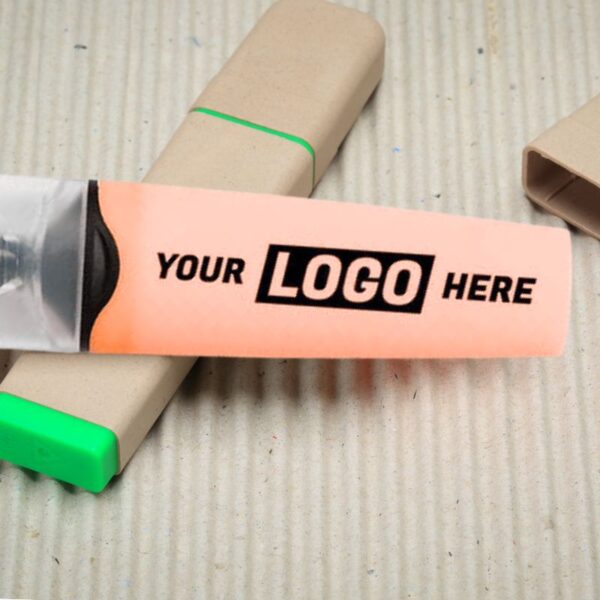 Two custom highlighters kept with each other