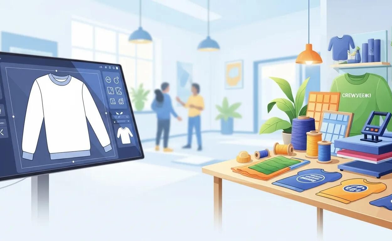 Custom Crewnecks: Design & Promote Easily