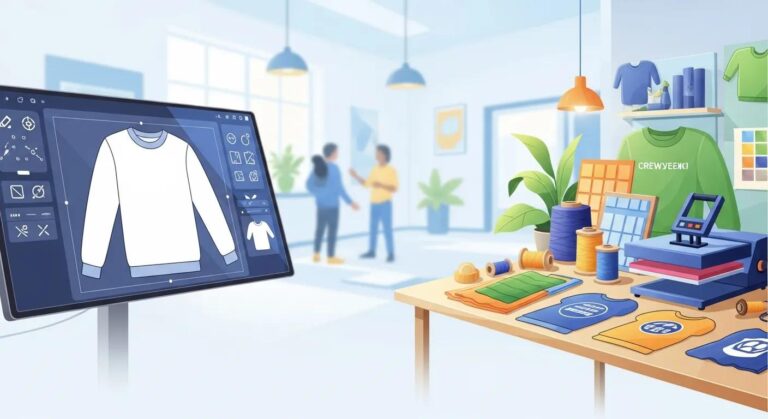 Custom Crewnecks: Design & Promote Easily