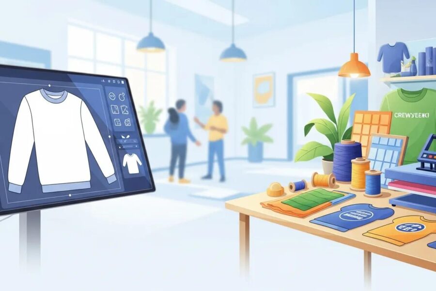 Custom Crewnecks: Design & Promote Easily