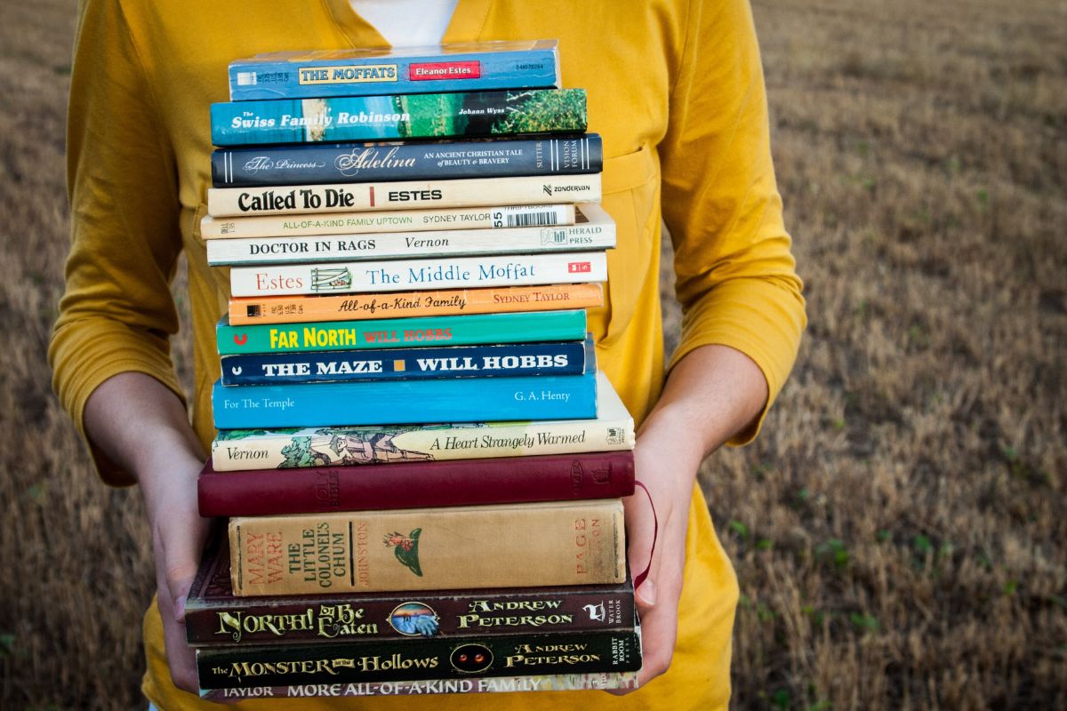 A collection of books to read after retirement