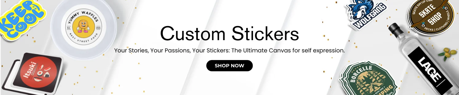 Custom Stickers Banner