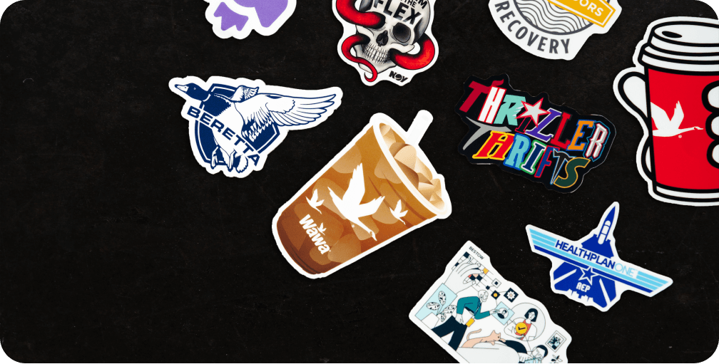 Full Color Die Cut Stickers