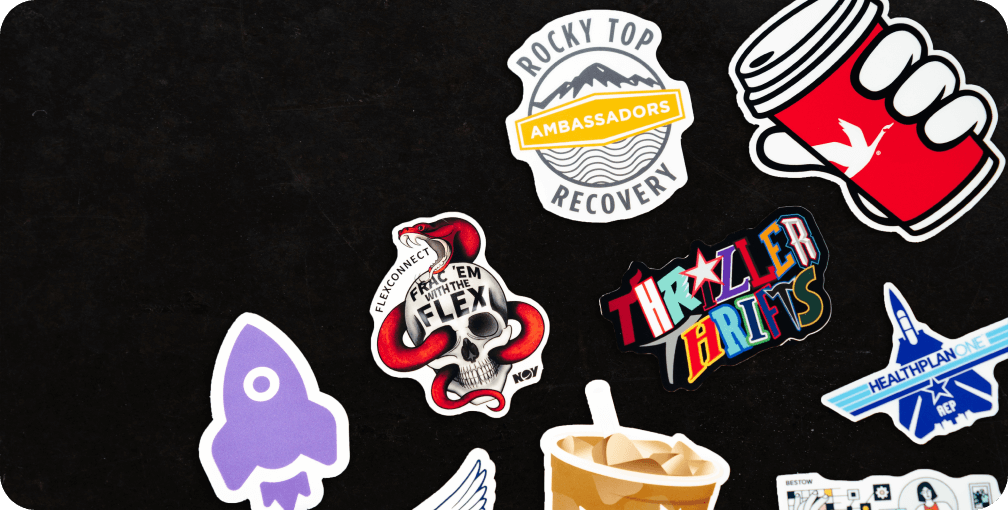 Full Color Die Cut Stickers